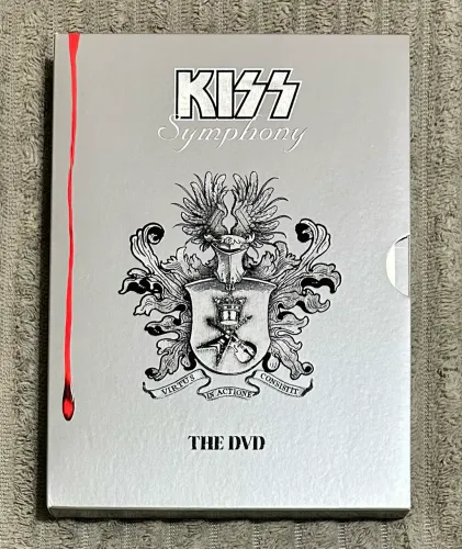 Kiss Symphony AlIVE IV DVD DUPLO NACIONAL