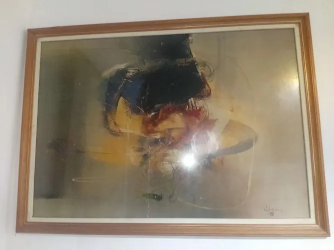 Pintura de waldir Teixeira "Odisséia "