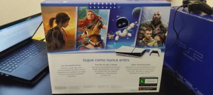 PLAYSTATION 5 SLIM MIDIA FISICA LACRADO