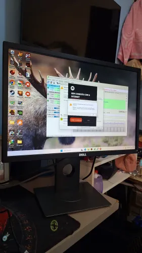 Monitor Dell 22p novinho Hdmi, Displayport, VGA e Várias portas usbs