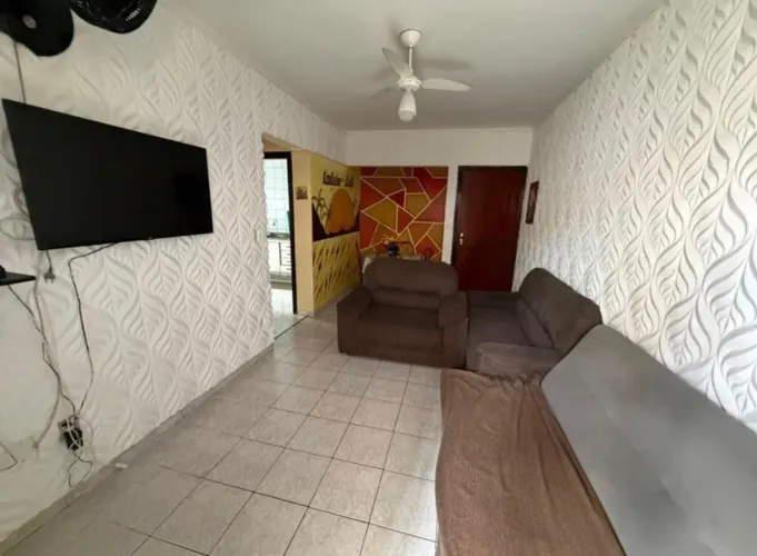 Apto de 01 Dormitório, 65 m² de área útil c/ SACADA. Bairro: Aviação.