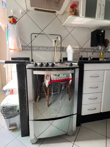 Fogão Electrolux 4 Bocas Inox - Bem conservado