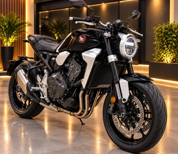 Honda CB 1000R 2021 - revisada chave reserva e manual<br>Honda <br>MIL KM.