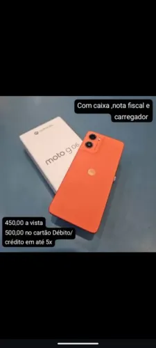 Moto G06 semi novo com Caixa carregador e nota fiscal