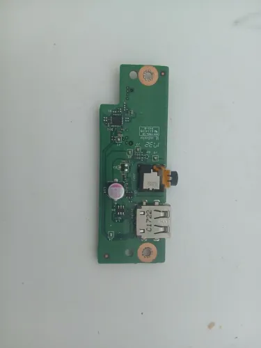 Placa USB/Leitor de Cartão + Áudio para Notebook - Original