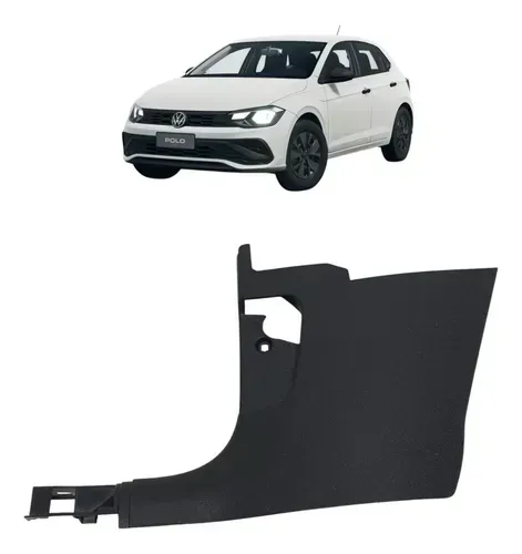 Soleira Dianteira Esquerda Vw Polo Track 2024 2g1863483 Preto