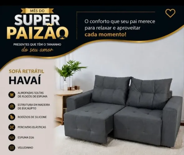 Mega promoção de Sofá Retrátil com Frete grátis!!