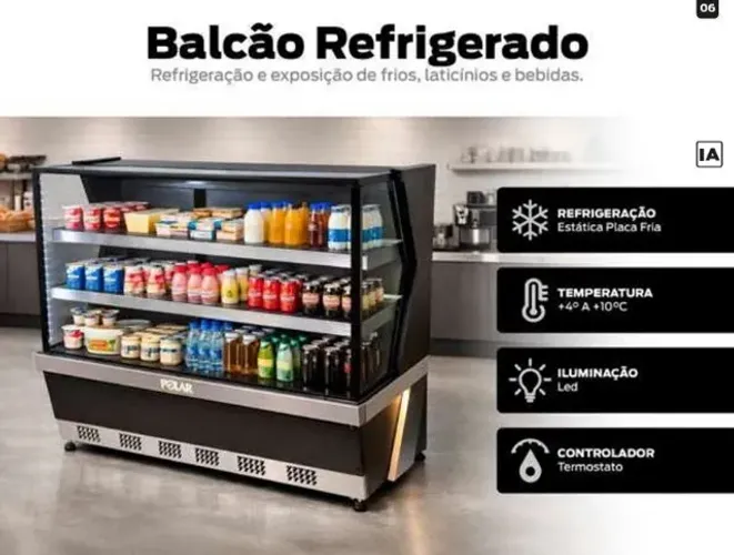 VITRINE REFRIGERADA MARCA POLAR NOVA