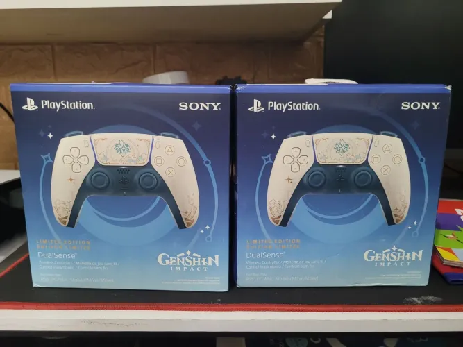 Controle ps5 edição especial genshin impact 