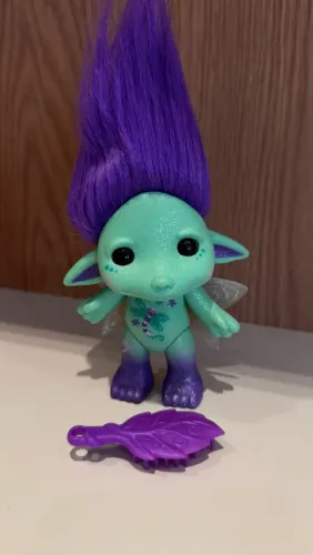 Boneco Zelfos Flitter Libélula Com Pente Raro - DTC / Moose Toys