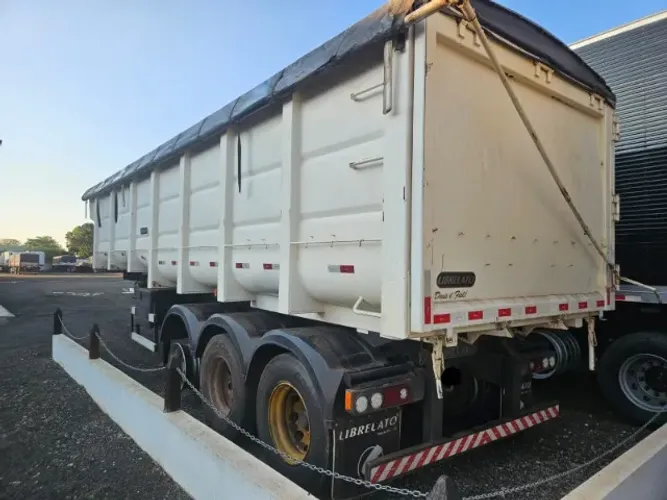 Carreta Caçamba Basculante 2017 Agricola 40m3 Librelato
