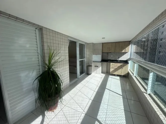 Apartamento 03 dormitórios 03 suites para Locação - Forte - Praia Grande/SP