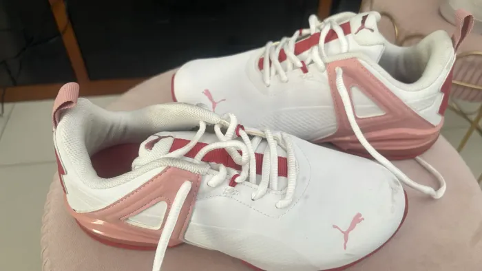 Tênis puma rosa