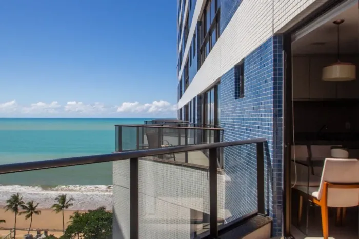 Apartamento para alugar no Edf. Ivani Silvestre, na Av. Boa Viagem 42,72m², 1 quarto, bei