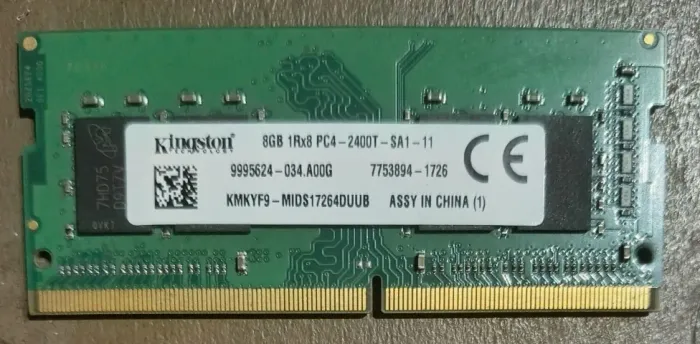 Memória RAM Notebook 8GB DDR4 2400Mhz