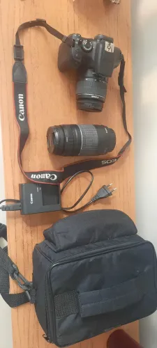 Canon EOS Rebel T6 + 2 lentes