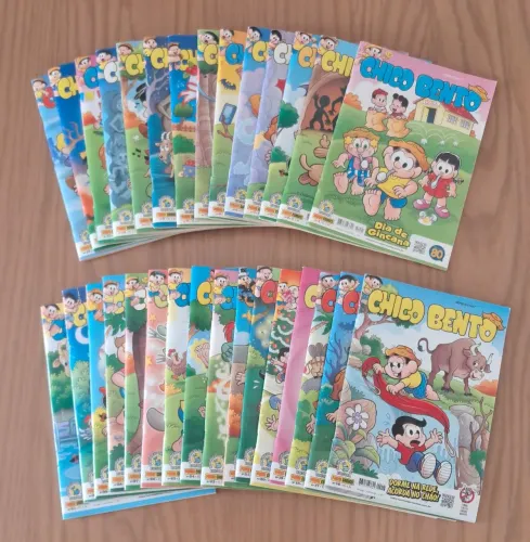 COLEÇÃO ESPECIAL GIBIS DO CHICO BENTO DO NÚMERO 1-31 (MAIO 2015)