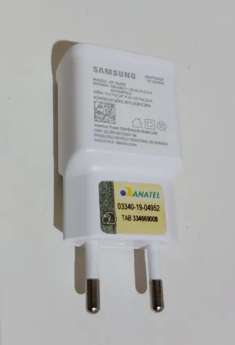 Carregador Original da Samsung de 15W + Cabo USB-c de 2 metros.