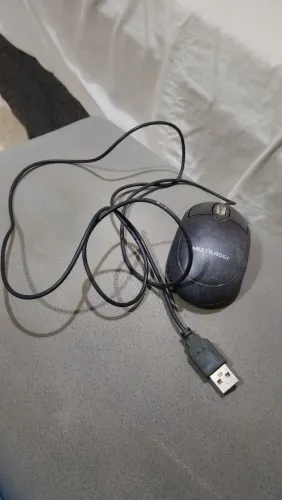 Mouse Multilaser com Fio USB - Funcionando