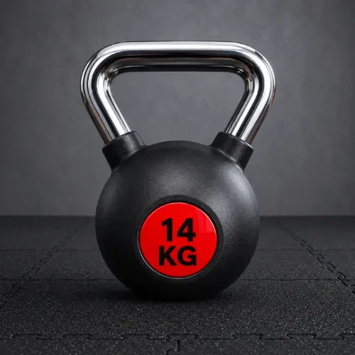 Kettlebell 14kg Import Pegada Cromada