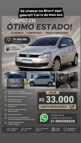 Volkswagen Fox 1.0 MI Total Flex 8V 5P 2013