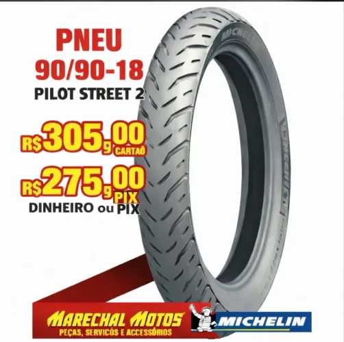 Pneu 90/90-18 michelin