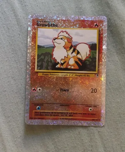 Growlithe reverse foil