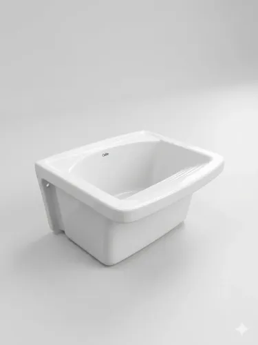 Tanque de Lavanderia Louça Celite Mini PP 7L - Ótimo Estado