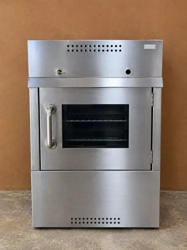 Forno profissional a gás.