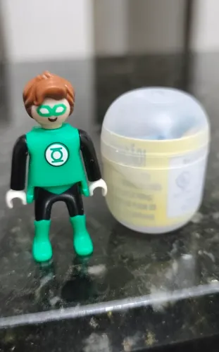 Laterna Verde DC Kinder Ovo Playmobil