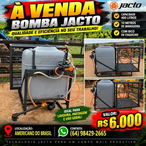 Bomba jacto 400 litros