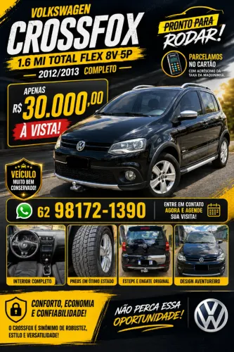 Volkswagen Crossfox 1.6 MI Total Flex 8V 5P 2013