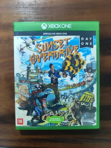 DVD XBOX ONE SUNSET OVERDRIVE