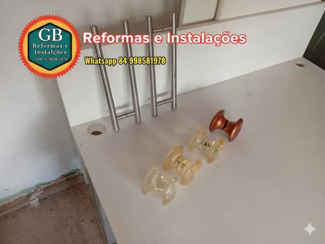 Puxador para portas de vidro