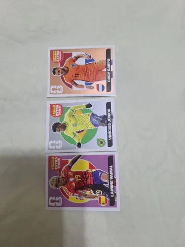 Figuras originais, legends Panini copa 2026