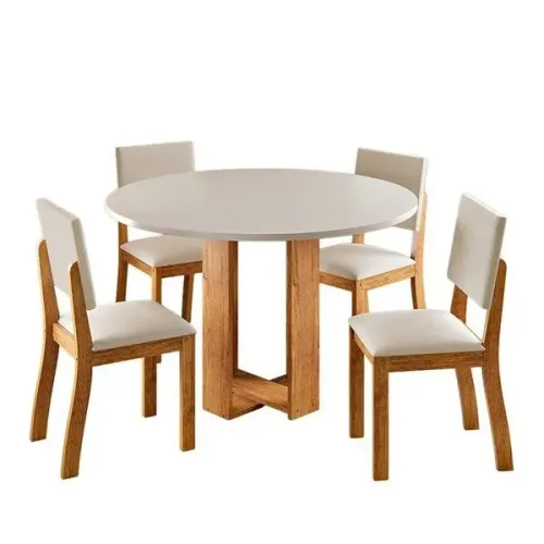 Mesa de jantar 4 cadeiras