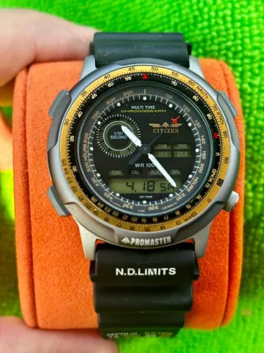 Citizen Wingman 8945 Série C100 Raro Época Do Aqualand E Windsurf (Usado)