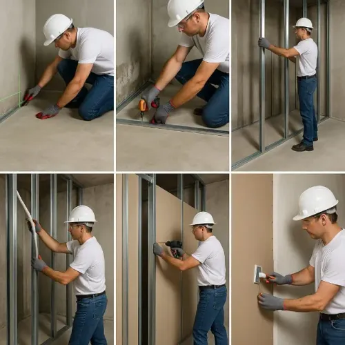 Instalação de Drywall residencial e comercial