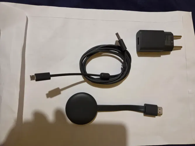 Google Chromecast 3ª Geração (Original) - Full HD 60fps