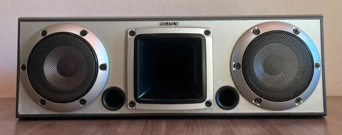 Caixa Central Sony Muteki Ss-Cnp15 185 RMS Leia Descrição