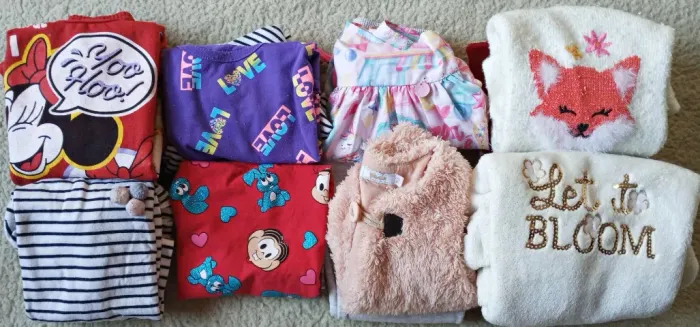 Lindo Lote de Roupas Para Meninas - Tam: 2 Anos