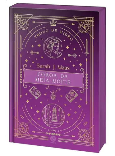 Livro trono de vidro: Coroa da meia noite (Vol.3 -Edição especial
