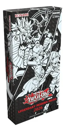Yu-Gi-Oh! Legendary Modern Decks 2026 (edição em Inglês)