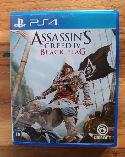 Assassin?s Creed IV: Black Flag - Jogo PS4 Mídia Física        