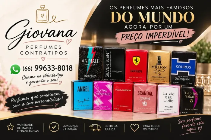 PERFUMES 50ML E 100ML