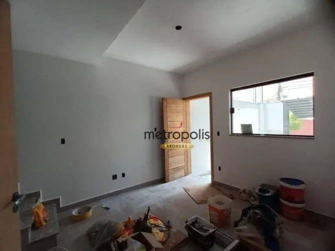 Sobrado com 2 dormitórios para alugar, 73 m² por R$ 3.600,00/mês - Vila Gilda - Santo Andr