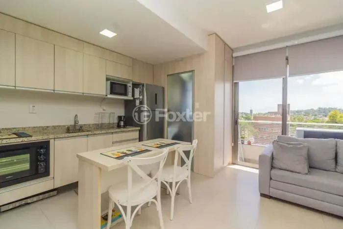 Imóvel à venda, studio semimobiliado com 1 vaga no bairro Tristeza - Porto Alegre/RS
