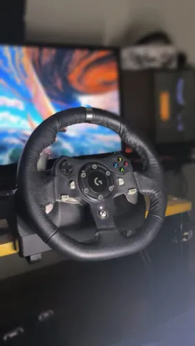 Volante Logitech G920 + Câmbio H c/Extensor + Freio de Mão