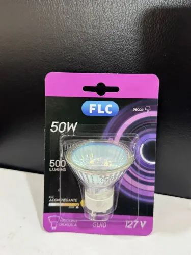 Lâmpada Halógena GU10 Dicroica 50W 127V FLC