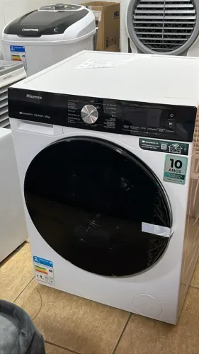 MÁQUINA LAVA E SECA 11KG HISENSE COM ASSISTENCIA INTELIGENTE WIFI